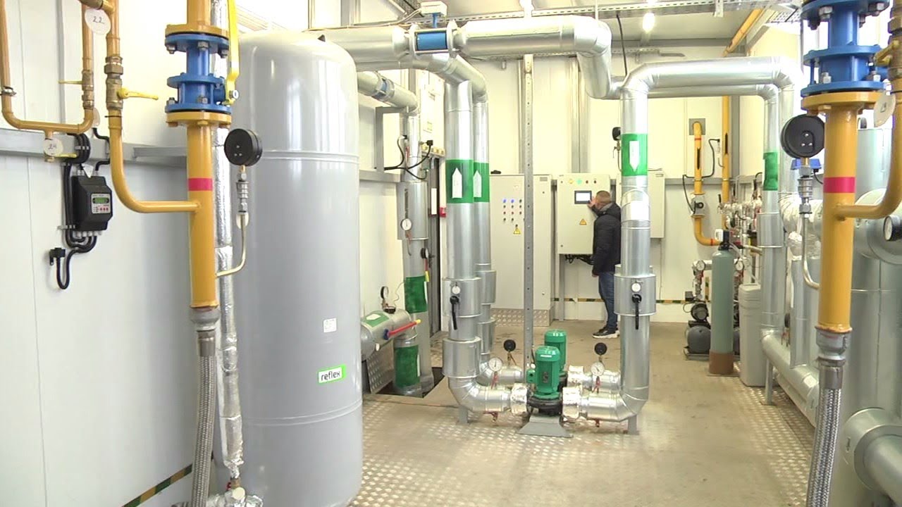 В Пинском районе запустили новую котельную на природном газе