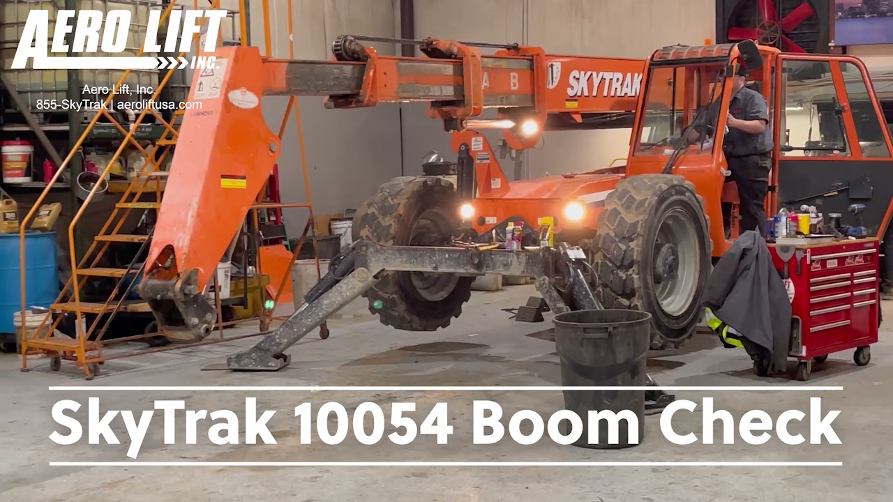 SkyTrak Boom Inspection