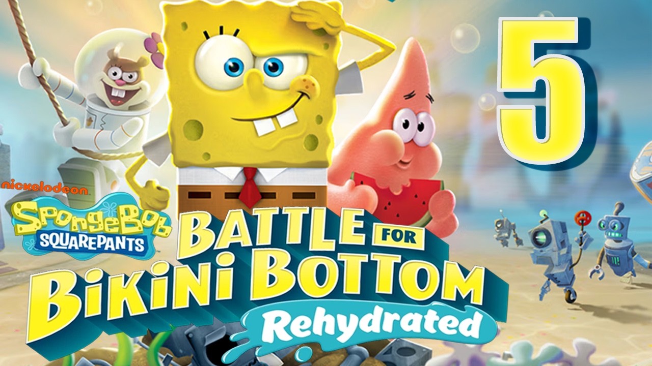 Sandy Cheeks and The Roofs of Down Town - SpongeBob SquarePants: BfBB – Rehydrated part 5