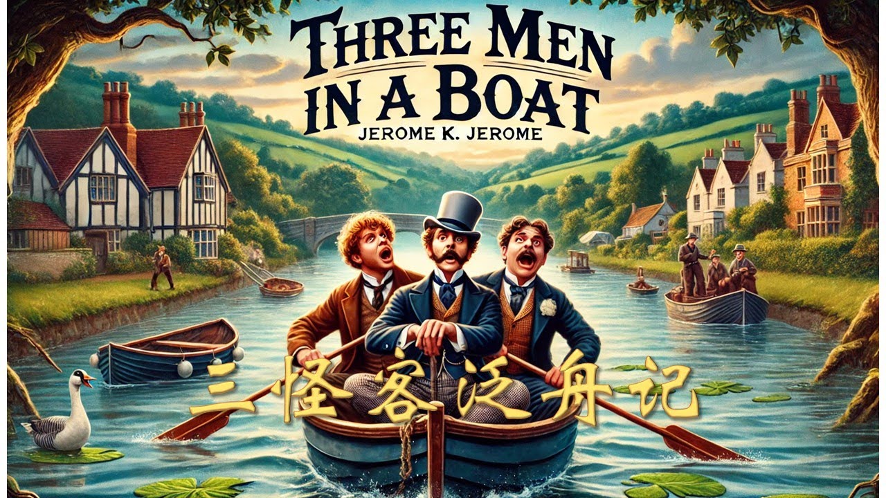 三怪客泛舟记| Three Man in A Boat| 中英双语字幕| 英语有声书| Learning English Through Story| 英文故事| 英语故事| 英语理想国