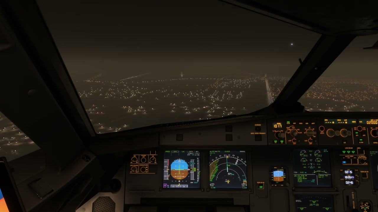 HECA ILS 23C FAD611 SayIntentions + FS2Crew (Birds)