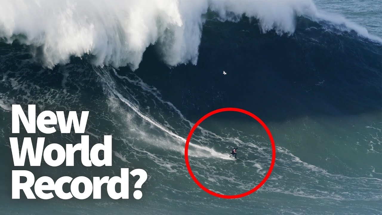 British Surfer 'Breaks World Record for Riding Biggest Wave'