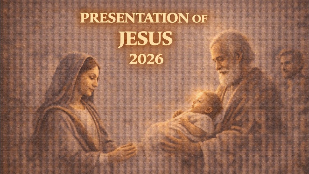 Homily for Mass of the day Monday 2nd February 2026. Presentation of Jesus 2026.