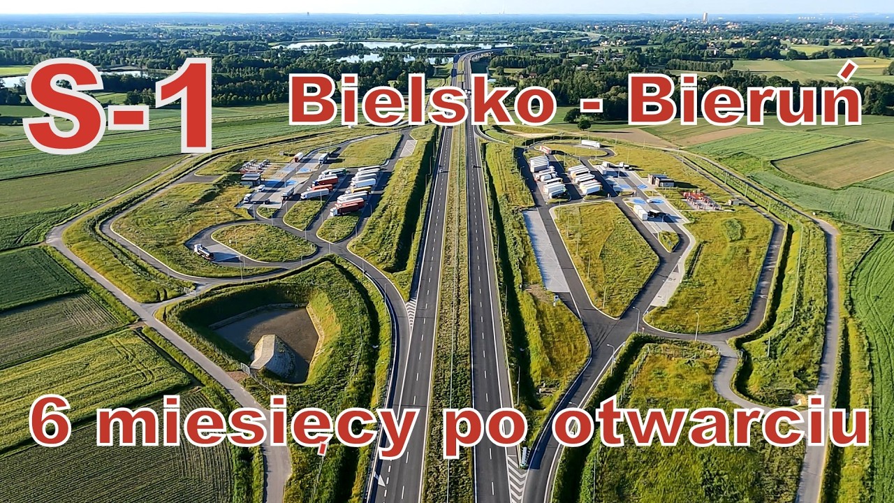 S-1 p&oacute;ł roku po otwarciu drogi  Bielsko - Bieruń