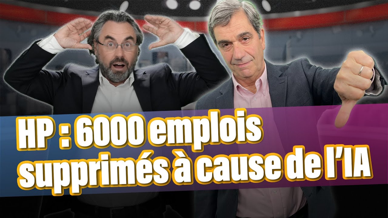 HP : 6000 emplois supprimés à cause de l'IA