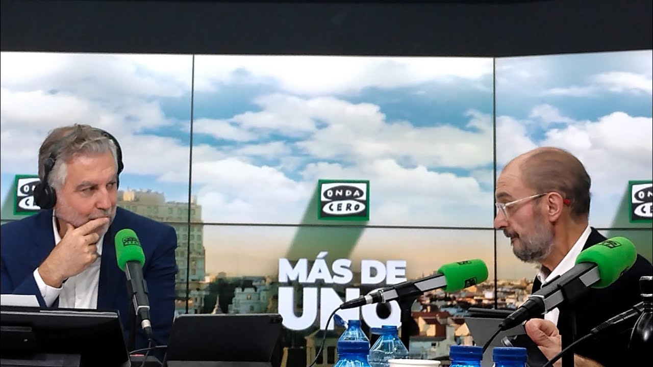 Entrevista a Javier Lambán en 'Más de Uno', con Carlos Alsina (Onda Cero) - 23 de mayo de 2024