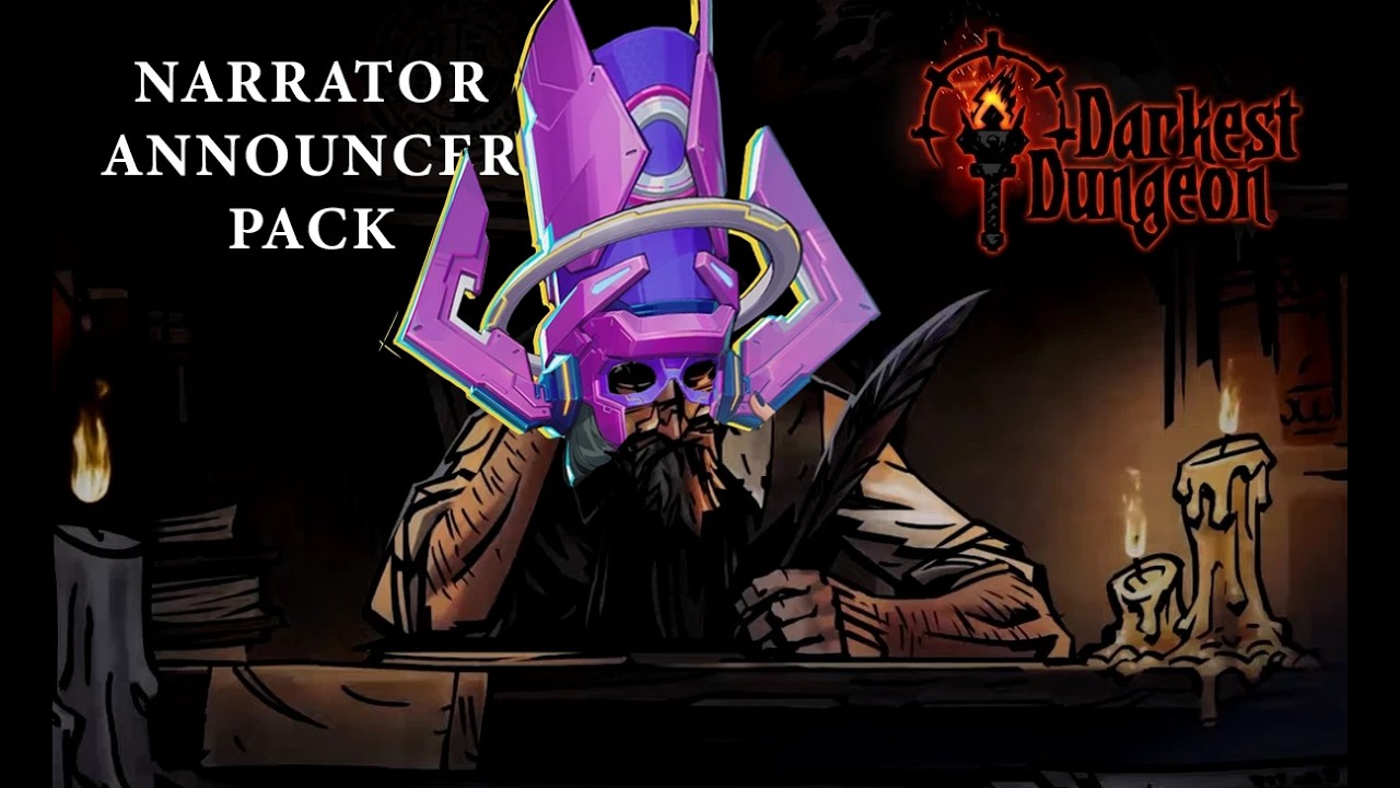 Galacta replaced by Narrator from Darkest Dungeon - Mod Showcase