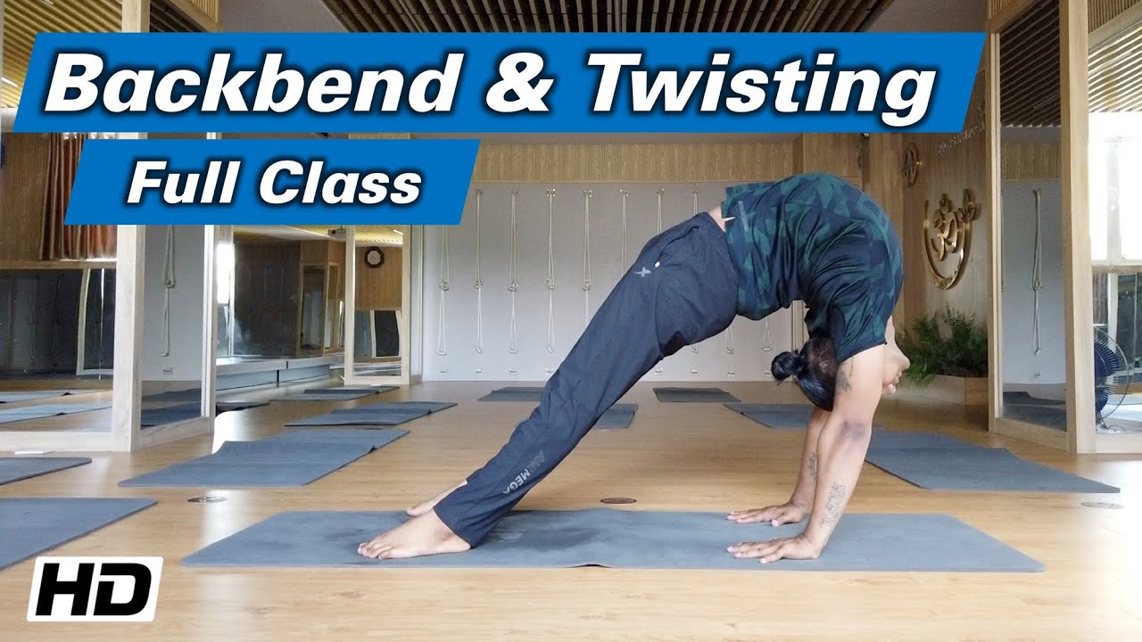 Backbend and Twisting Yoga | YOGRAJA