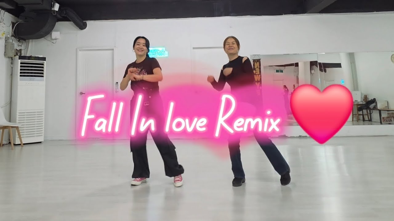 Fall in Love Remix ❤️ LD(사랑해)김건모#수원 라인댄스 #라인나우 