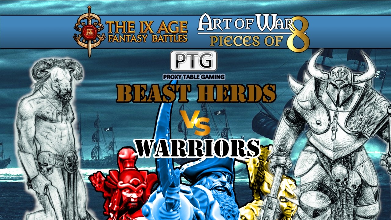 #418 [3.0] Стада зверей против Воинов Темных Богов | Искусство войны 8 | Боевая репутация | Девят...