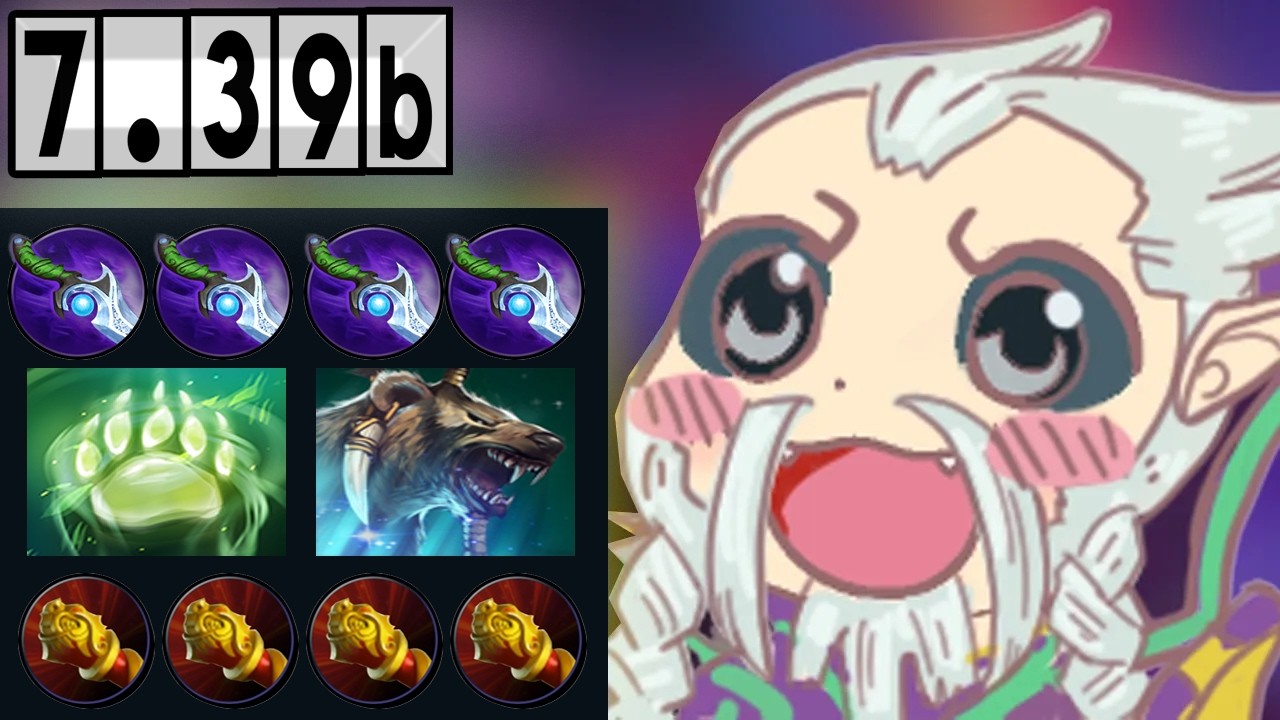 Lone Druid - Still Good Hero! [Full Match Gameplay Dota 2] 7.39b