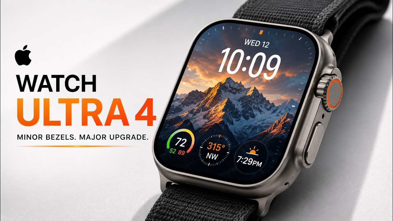 Apple Watch Ultra 4: УТЕЧКА &mdash; 5 НОВЫХ функций!