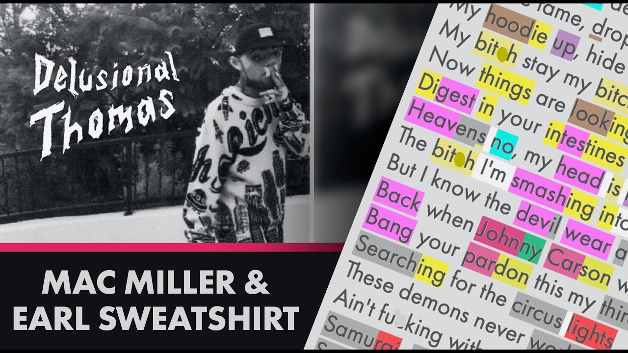Earl Sweatshirt &&nbsp;Mac Miller on Bill - Lyrics, Rhymes Highlighted (232)