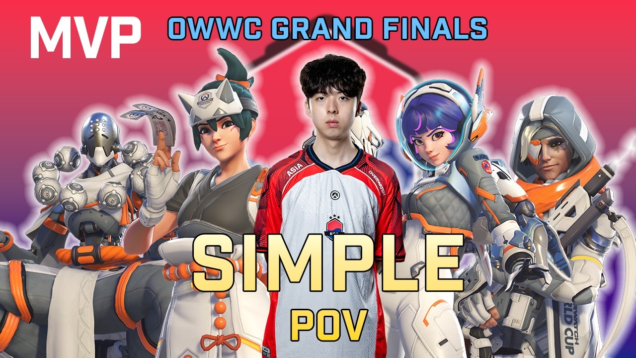 [ Simple ] The Best Support in the World | South Korea vs Saudi Arabia | OWWC Grand Finals