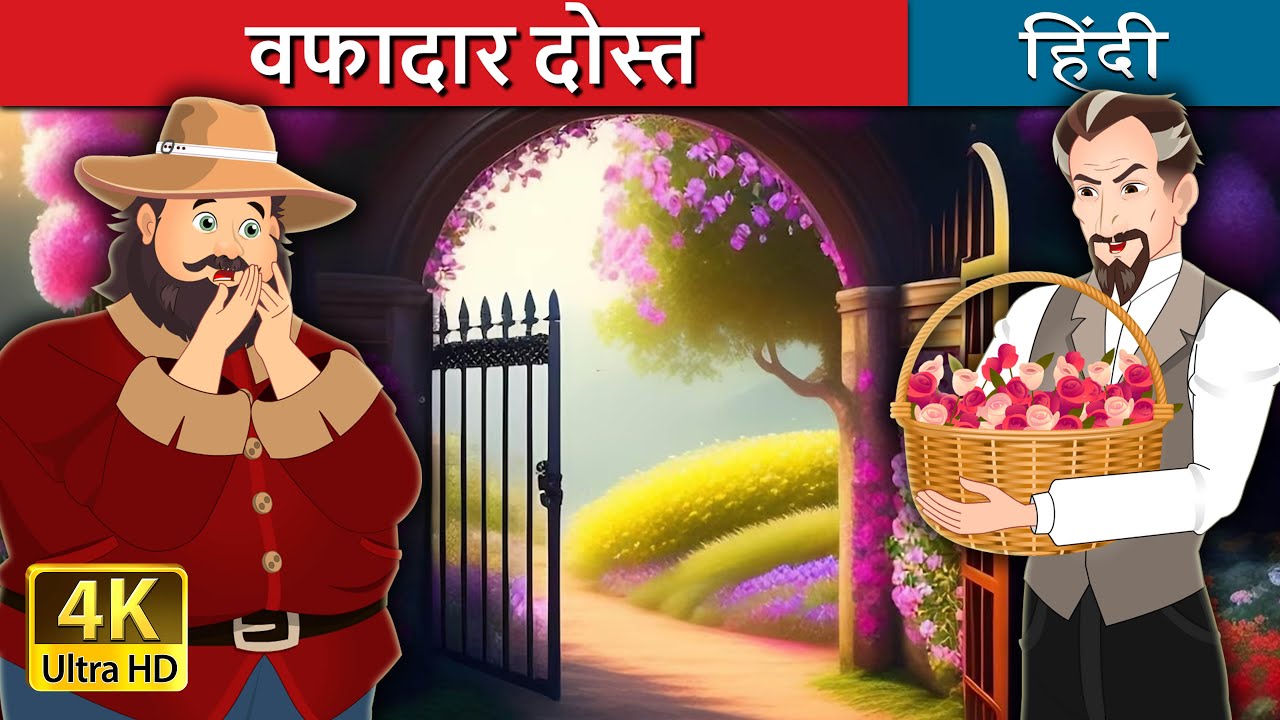 वफादार दोस्त | The Devoted Friend in Hindi | @HindiFairyTales