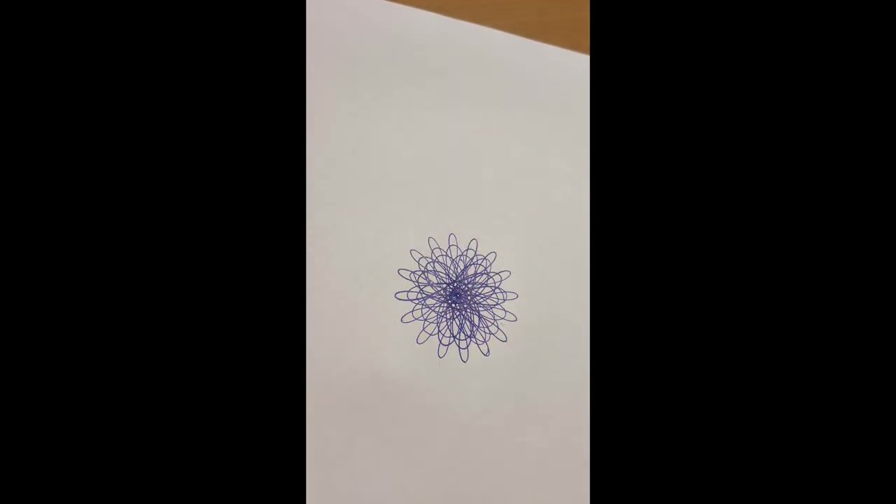 Spirograph Practice #1 | Relaxing Drawing