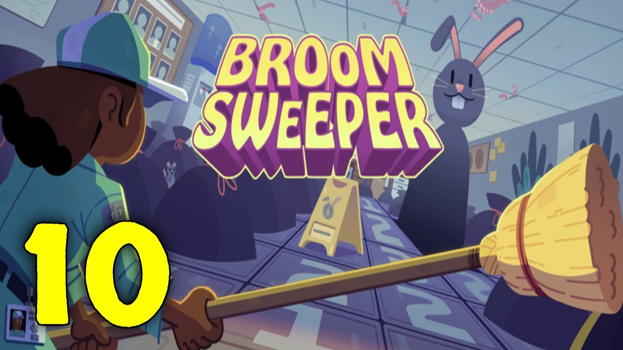 BroomSweeper Walkthrough Part 10 - 8th Floor | No Commentary
