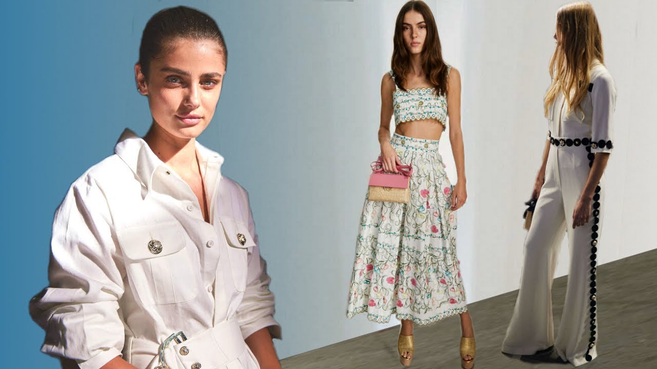 Elie Saab мода в Париже весна лето 2024 | Одежда и аксессуары