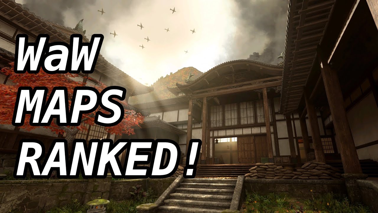 Рейтинг ВСЕХ 20+ многопользовательских карт COD World At War от худшей к лучшей!