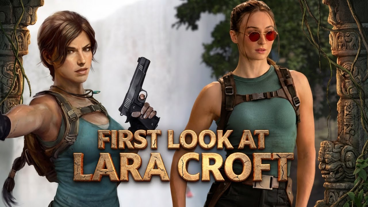 Sophie Turner's Lara Croft debut has everyone talking