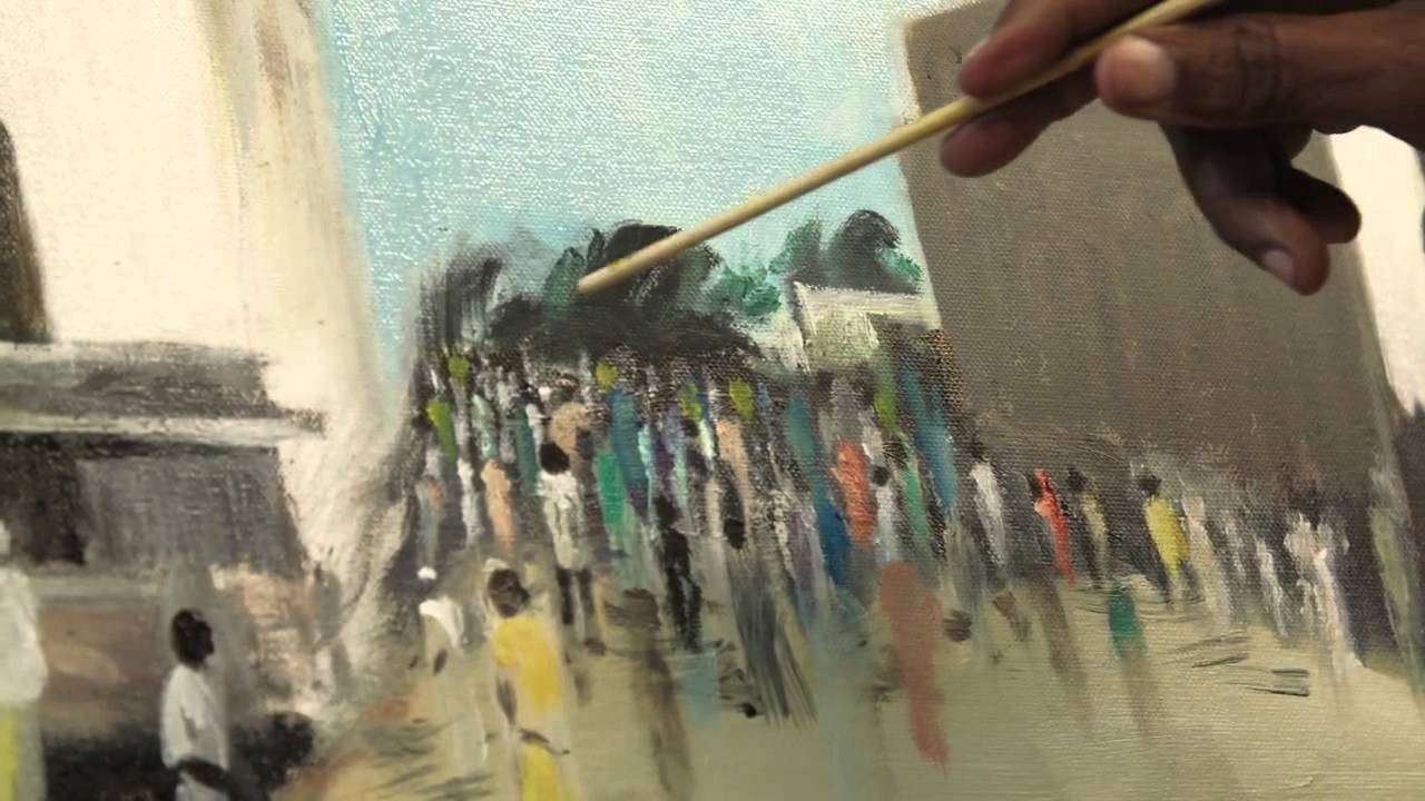 Somali American artist paints vision of home