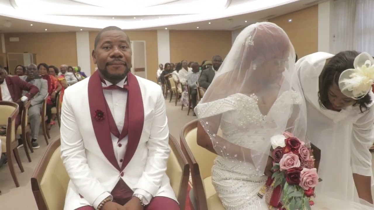 MARIAGE CIVIL AUDREY & HERWIN NDONG - 29 MARS 2024 A LIBREVILLE - GABON.