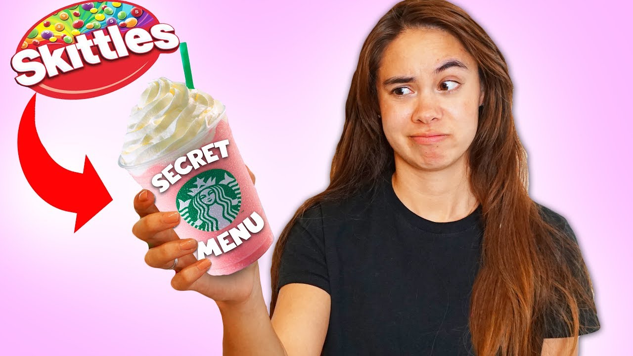 Trying Starbucks Secret Hidden Menu!