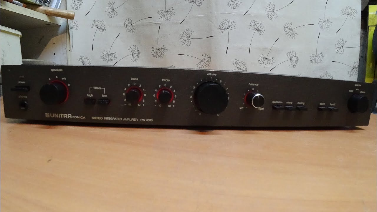 Naprawa. Wzmacniacz Unitra Fonica PW 9013.  Wymiana spalonej końc&oacute;wki mocy.