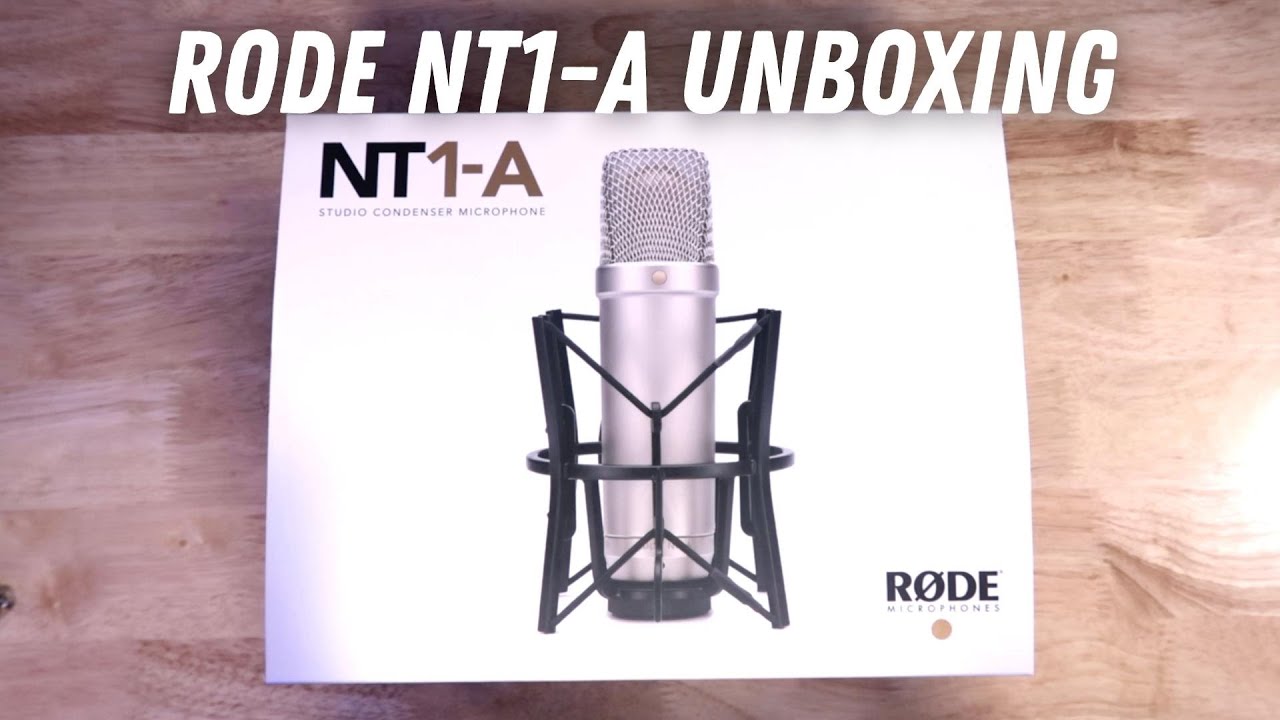 What's in the box of a Rode NT1a?