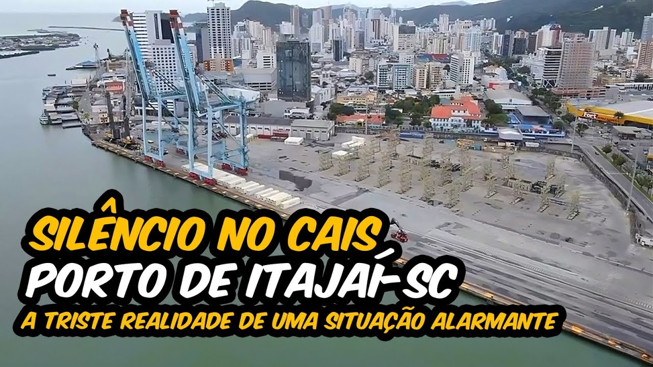 PORTO DE ITAJAÍ - SERÁ QUE AGORA VAI? 😧😨😭 #itajai #porto #shipping #apmt #maersk