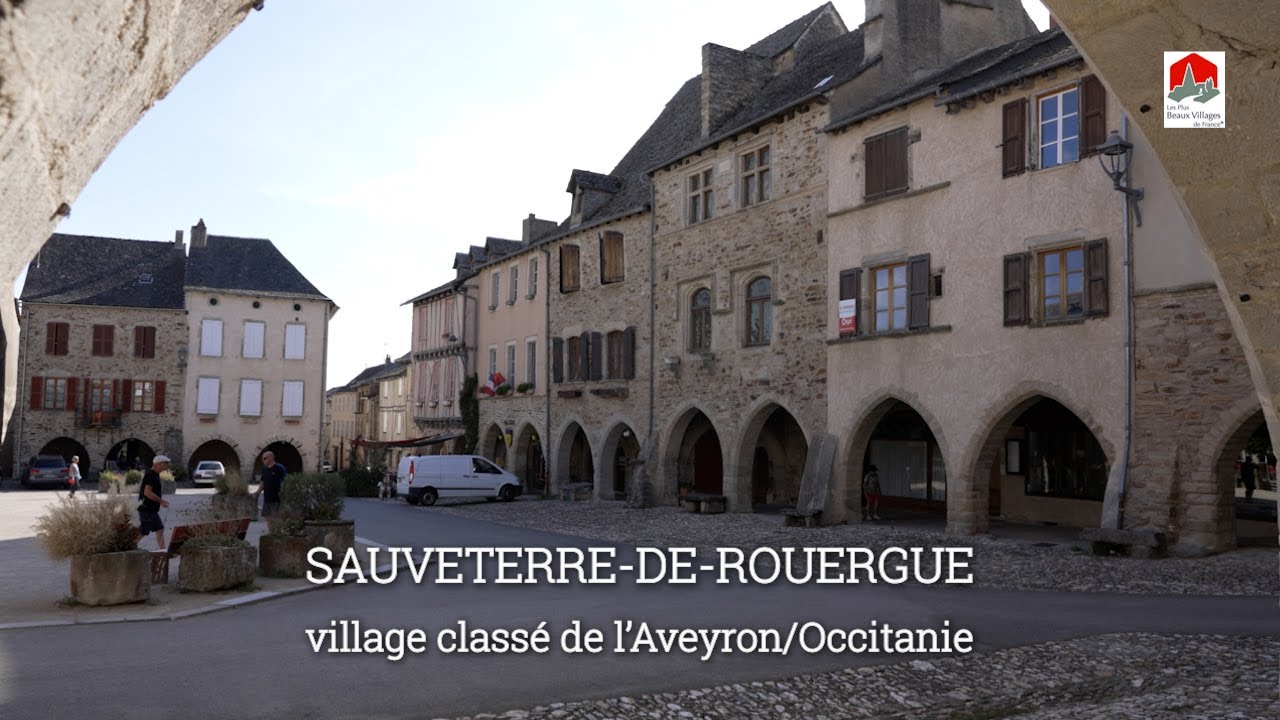 SAUVETERRE-DE-ROUERGUE / Aveyron Occitanie   - 4K
