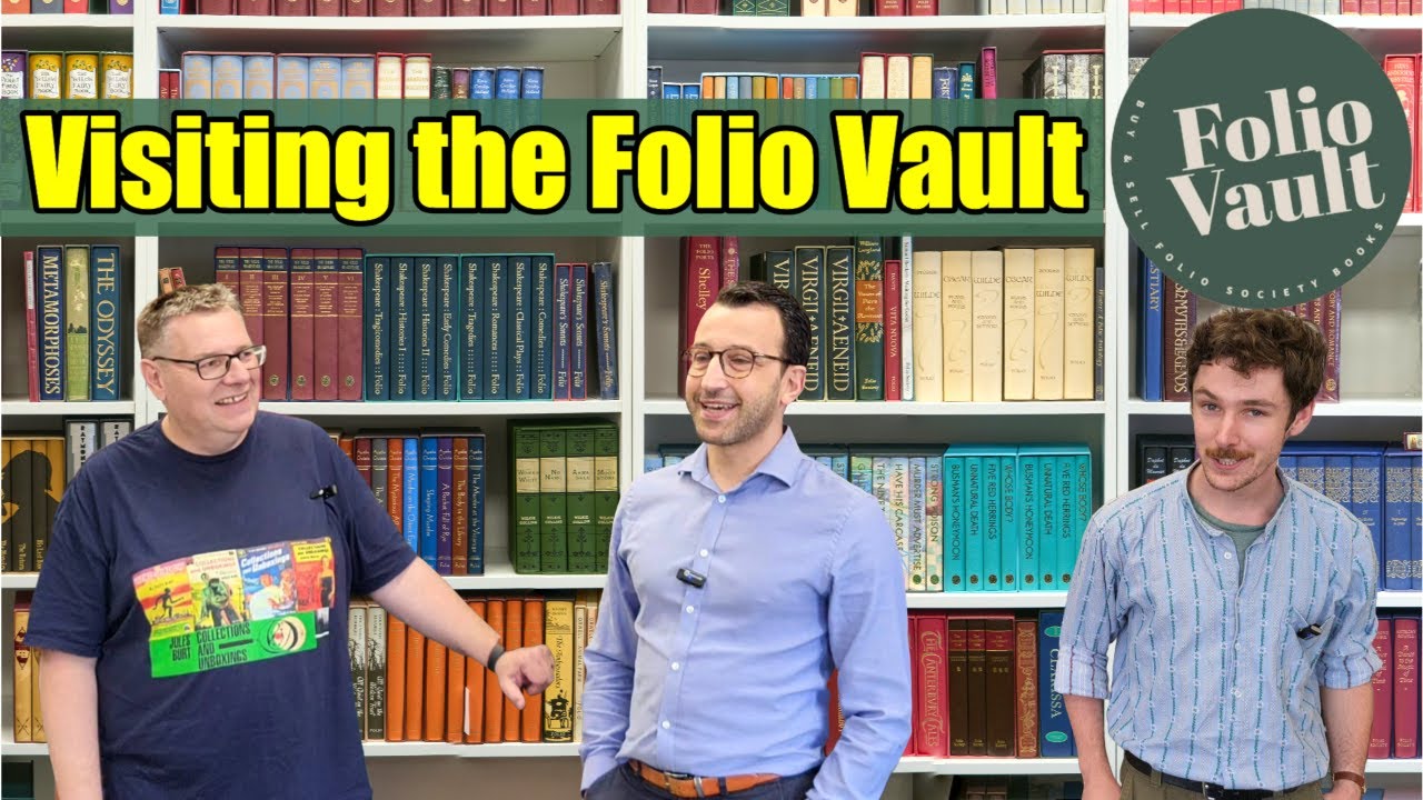 Visiting The Folio Vault - The World's Largest Re-seller of Folio Society Books