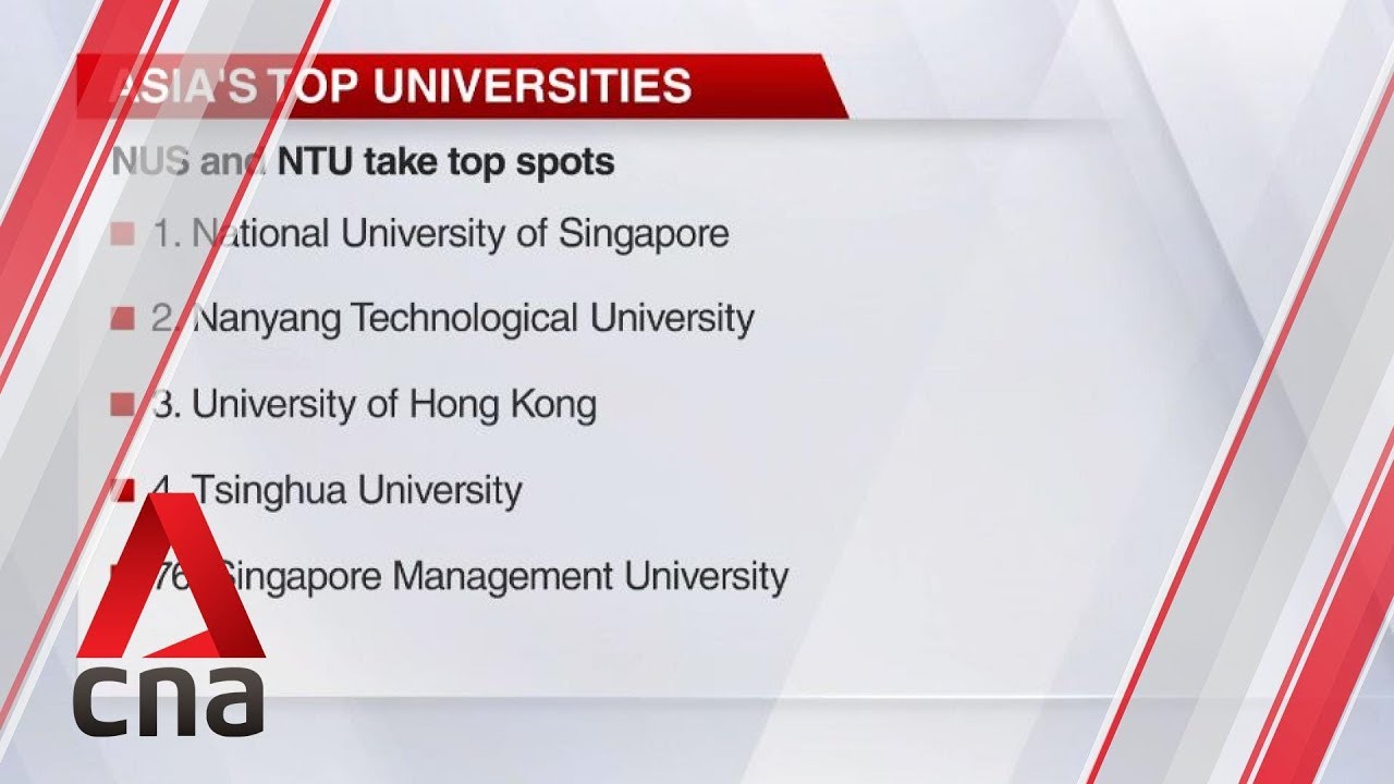 NUS and NTU top QS World University Rankings in Asia