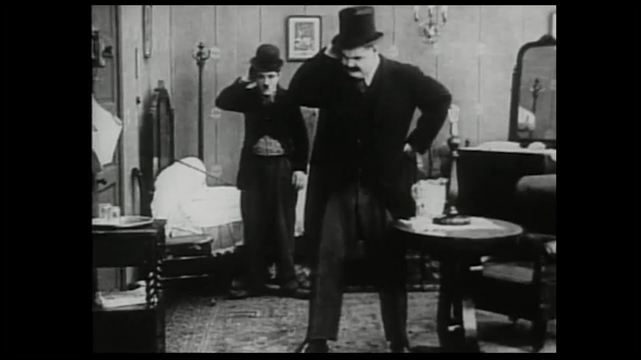 THE PEST (1917) - Billy West, Oliver Hardy