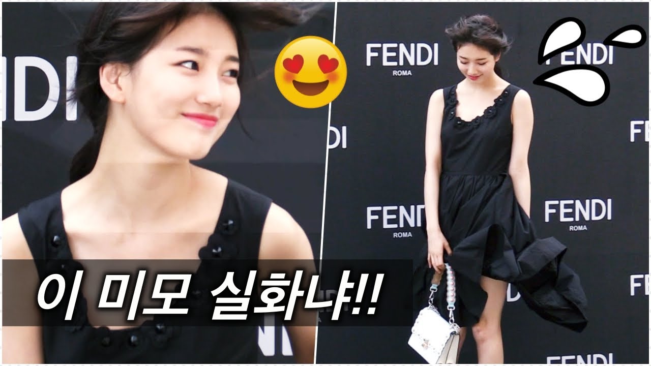 수지(Suzy), 바람이 야속해~❤︎ & 한예슬.고소영 @갤러리아 펜디 부티크 리뉴얼 오픈