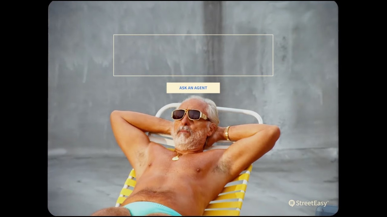 Roof Lounger | Ask An Agent | StreetEasy 2026 Brand Campaign