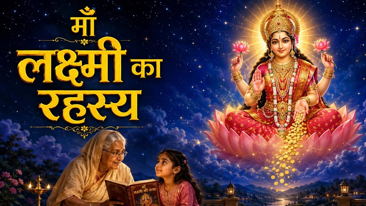 “आधी रात का वो रहस्य… जो बूढ़ी अम्मा ने अपनी पोती को बताया!” 🌙🪔