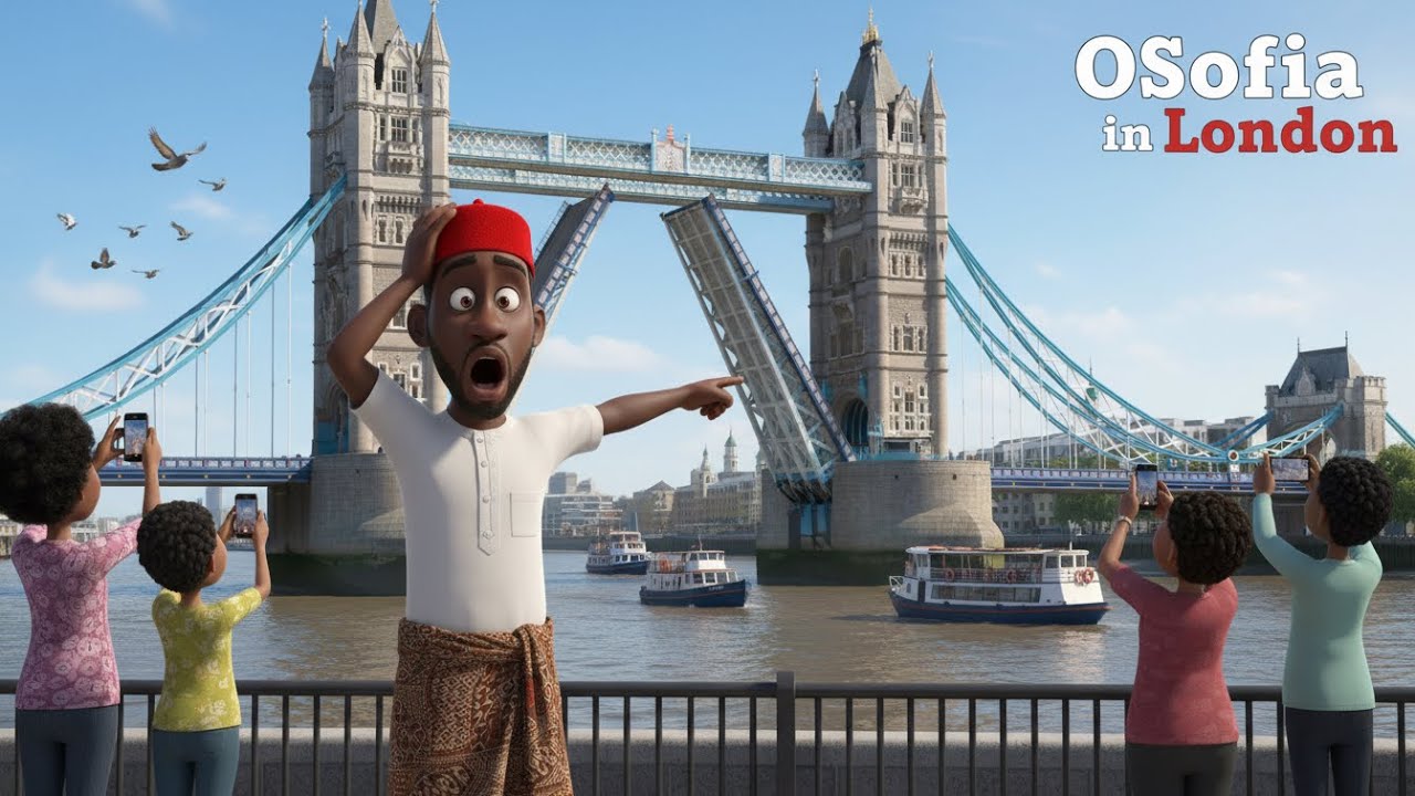 Osofia in London 😂 His Reactions Will Make You Cry With Laughter #africanfolktales #folklore 