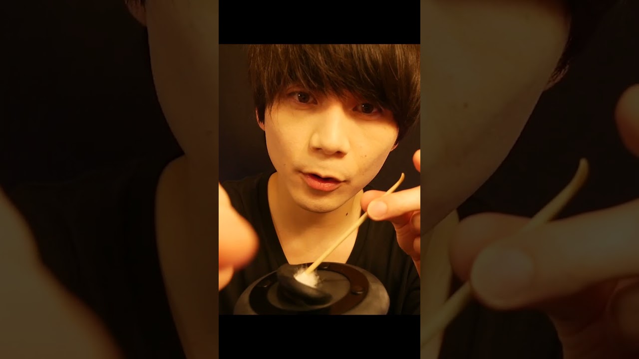 黒い3dioでASMR