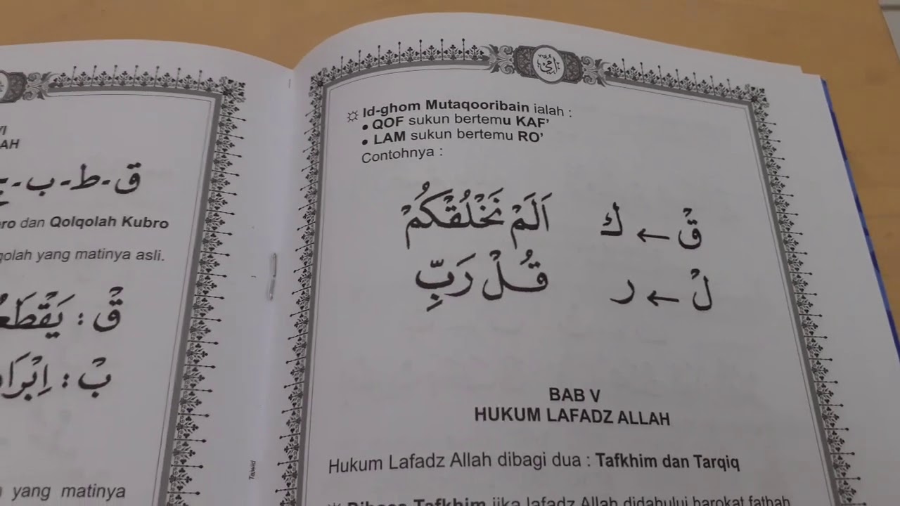 Standard tajwid metode ummi