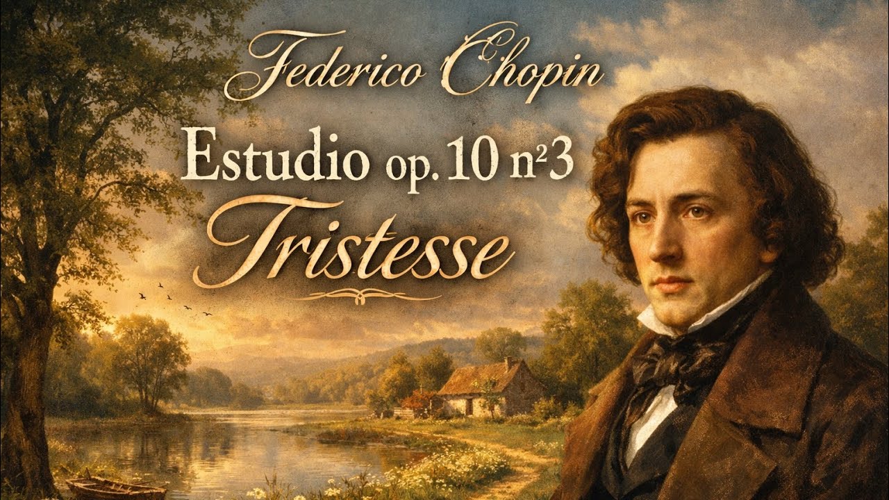 Tristesse. Estudio op. 10 nº3 de Federico Chopin