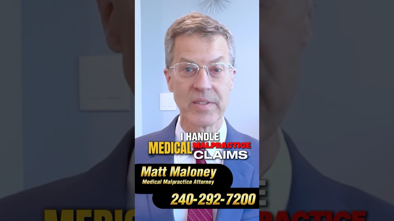 Meet the Attorneys: Matt Maloney - Medical Malpractice Attorney