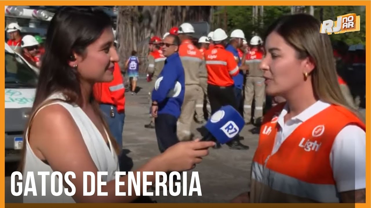 LIGHT FAZ OPERA&Ccedil;&Atilde;O CONTRA GATOS DE ENERGIA NA BAIXADA FLUMINENSE