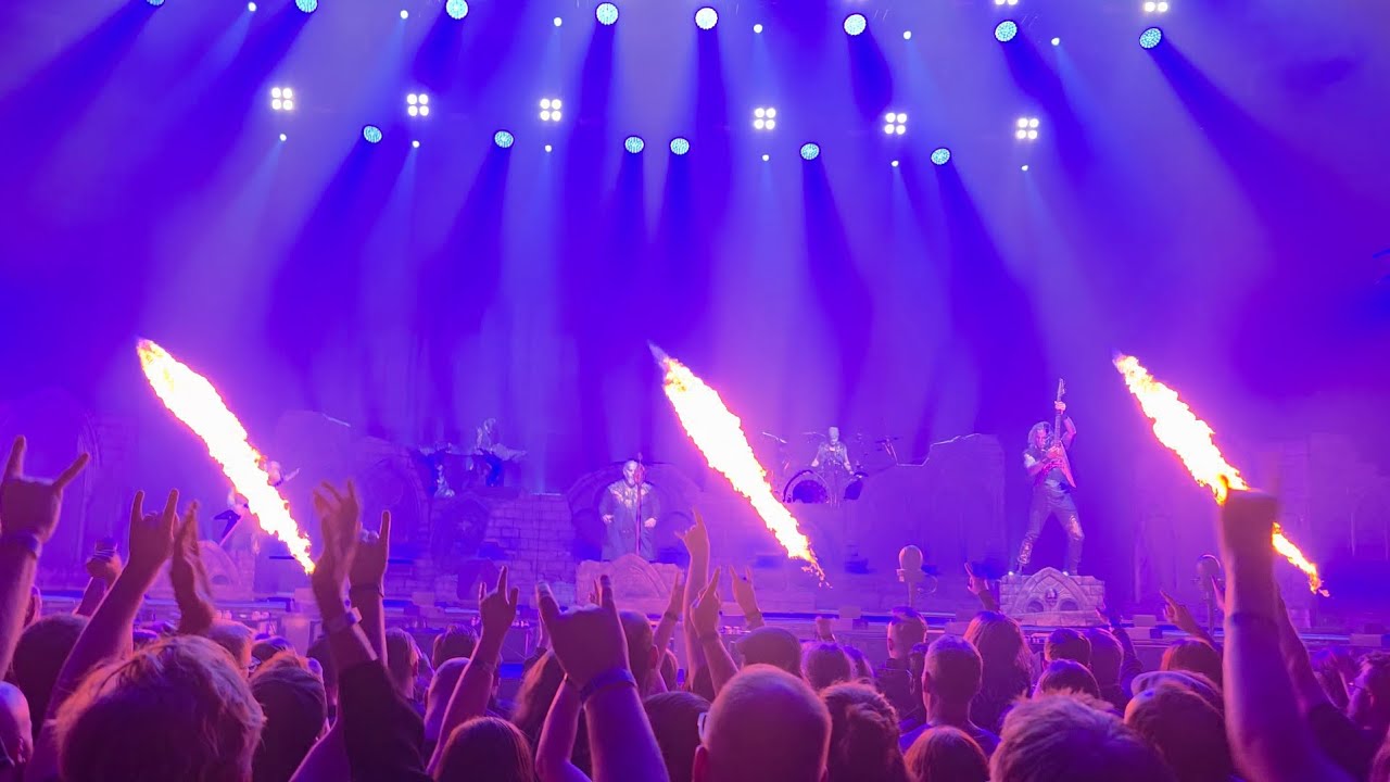 Powerwolf - Army of the Night live at Scandinavium, Göteborg (Gothenburg) Sweden. 25/2/26