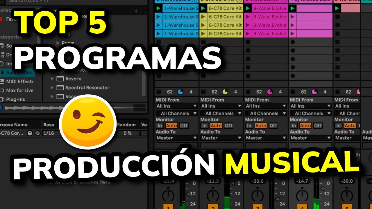 🥇 5 mejores PROGRAMAS para PRODUCCI&Oacute;N MUSICAL Gratis y de Pago (2026)