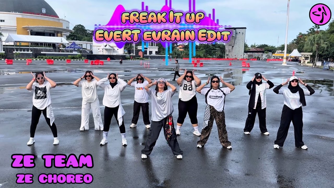 FREAK IT UP (EVERT EVRAIN EDIT) / ZUMBA / VIRAL TIKTOK / BREAKBEAT / DANCE WORKOUT / ZE TEAM 💜🖤