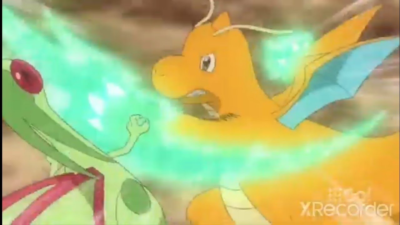 Dragonite Vs Flygon English Dubbed