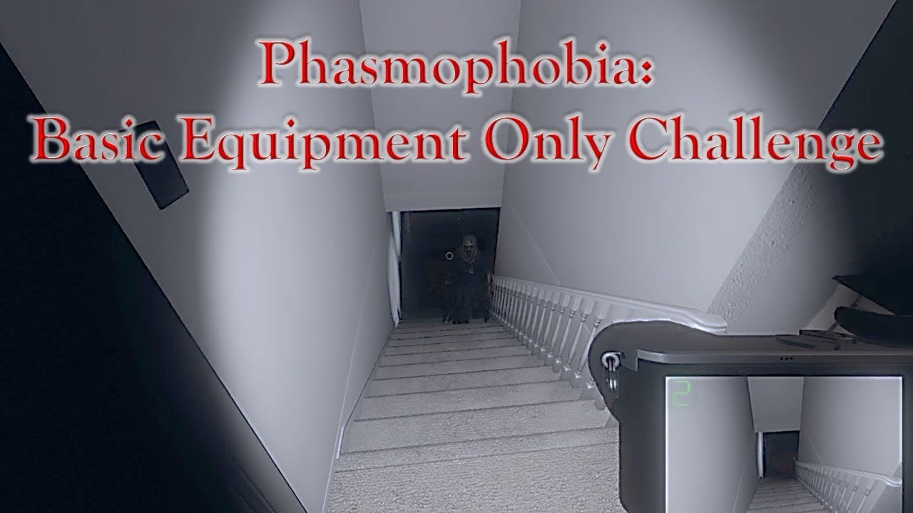Phasmophobia: Basic Equipment Only Challenge (Co-op - Professional - Edgefield Street House)