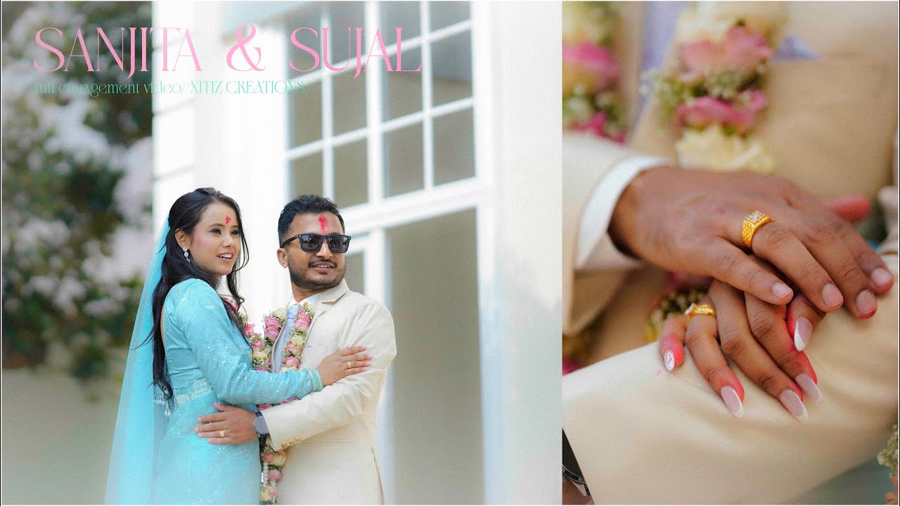 Sanjita & Sujal Engagement Ceremony || Xitiz Creations || 2025