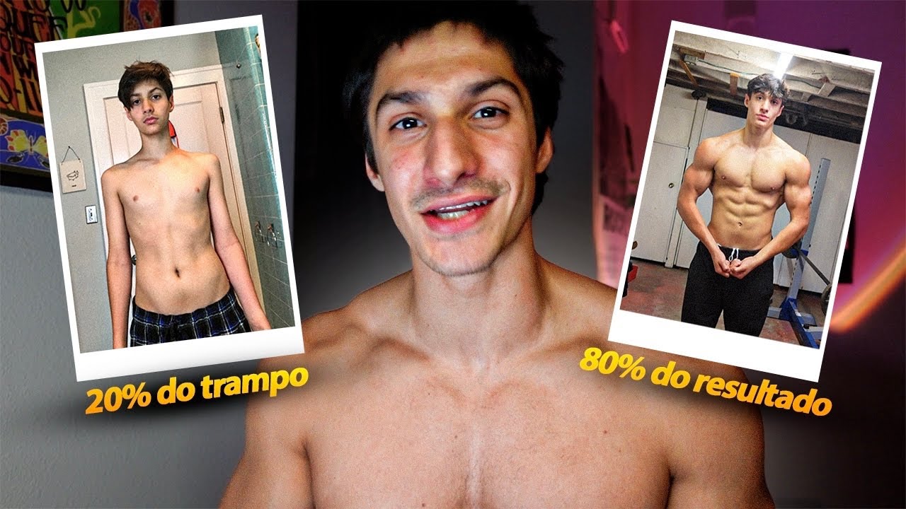 COMO EVOLUIR FAZENDO MENOS (simplificando treino e dieta) 